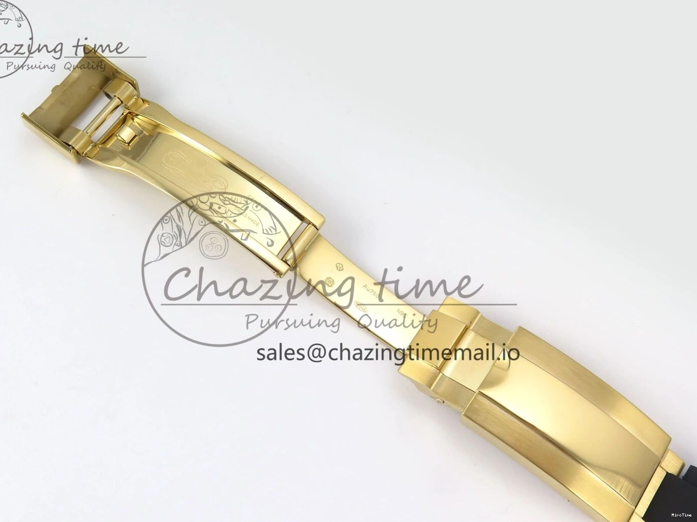 MiroTime 0208 Daytona 126518 QF 1:1 Best Edition Black YG Dial on Oysterflex Strap SH4131 V Functional 283